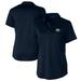 Women's Cutter & Buck Navy Georgia Southern Eagles Prospect Textured Stretch Polo