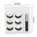 3D Mink False Eyelash Magnetic Eyelashes Magnet Eyeliner Fake Eyelash Waterproof Liquid Long Lasting lash Makeup