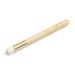 Unique Bargains Small Beige Soft Wood Handle Nose Face Cleaning Washing Facial Brush Tools