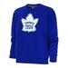 Women's Antigua Royal Toronto Maple Leafs Special Edition 2.0 Victory Crewneck Pullover Sweatshirt