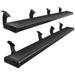 TAC Spear Running Boards Compatible with 2007-2021 Toyota Tundra CrewMax 6 Side Step Rail Nerf Bar Truck Accessories Aluminum Texture Black Width Body and Soft top Lightweight 2Pcs