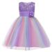 Girls Dresses Sizes for 3-10 T Flower Girls Dresses Princess Summer Party Pageant Dresses for Little Girls & Big Girls 3-4 Years Old