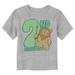 Toddler s Star Wars 2nd Birthday Cute Ewok Graphic Tee Athletic Heather 3T