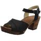 Woody Damen Yara Holzschuh, Schwarz, 37 EU