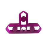 Tile clips Spacer Tile leveling tool Marble Board Spacer brick Install level tool masonry leveler violet Color 3/8 inch thickness 100pcs/bag Bricklaying Spacers