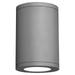 Wac Lighting Ds-Cd06-S Tube Architectural 10 Tall Led Outdoor Flush Mount Ceiling Fixture