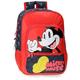 Disney Mickey Mouse Fashion Schulrucksack, anpassbar, mehrfarbig, 30 x 38 x 12 cm, Mikrofaser, 13,68 l, bunt, Schulrucksack, anpassbar an den Trolley