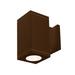 Wac Lighting Dc-Ws06-Fb Cube Architectural 1 Light 10 Tall Led Outdoor Wall Sconce -