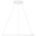 Access Lighting 52068LEDD-MWH-ACR 23.5 in. 30W Anello Dual Voltage LED Pendant Matte White