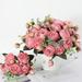 Travelwnat Artificial Peony Fake Flowers Silk Peonies Flowers Vintage Home Decoration Office Wedding Decor