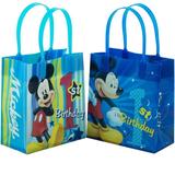 12PCS- 6 Disney Mickey Mouse 1st Birthday Party Favor Goodie Loot Bag Small