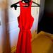 Jessica Simpson Dresses | Like New Jessica Simpson Long Summer Dress | Color: Red | Size: 6