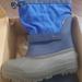 Columbia Shoes | Columbia Snow Boots In Gray And Blue Size 6 Youth Fits Women's Size 8 New | Color: Blue/Gray | Size: 6b