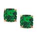 Kate Spade Jewelry | Kate Spade Green Mini Glitter & Glee Earrings | Color: Gold/Green | Size: Os