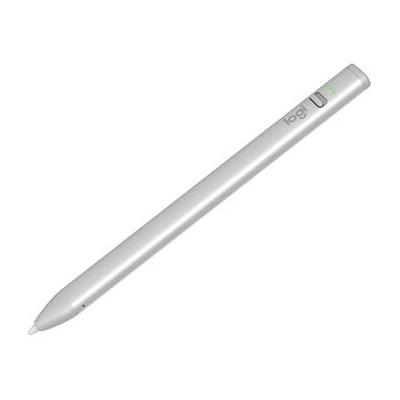 Logitech Crayon Digital Pencil for iPads with USB-C Port (Silver) 914-000070