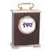 TCU Horned Frogs Primary Team Logo Carriage Clock