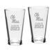 Ole Miss Rebels Class of 2023 16oz. 2-Piece Classic Pint Glass Set