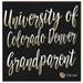 CU Denver Lynx 10" x Grandparent Wood Plaque