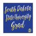 South Dakota State Jackrabbits 10'' x Grad Plaque