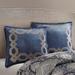 Croscill Classics Clermont European Pillow Sham in Navy - Olliix CCL11-0022