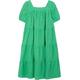 s.Oliver Junior Girl's Midi Kleid mit Stickerei, Green, 152