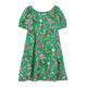 s.Oliver Junior Girl's Stufenkleid mit Allover Print, Green, 104