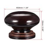 Round Pull Knob Handle Cabinet Furniture Bedroom Kitchen Drawer 10pcs