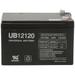 UB12120 12V 12AH SLA REPLACEMENT BATTERY FOR APC UPS - RBC4 BATTERY