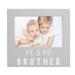 Pearhead Me and My Brother Sentiment Photo Frame Big Sister or Brother Gift Sibilng Pictures Gray