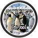 SignMission CL-PENGUIN Penguin Wall Clock - Emperor Penguins Animal Decor Gift