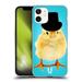 Head Case Designs Funny Animals Mr. Chick with Top Hat Soft Gel Case Compatible with Apple iPhone 12 Mini