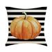 Standard Silk Pillowcase 1PC Autumn Decorative Pillow Case Pumpkin Farmhouse Decoration Autumn Pumpkin Maple Leaf Pillow Cushion Cover Autumn Thanksgiving Decorative Decorative Preppy Throw Pillows