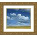 Meagher Megan 14x12 Gold Ornate Wood Framed with Double Matting Museum Art Print Titled - Big Sky I