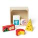 Melissa & Doug Wooden Food Groups Play Food Set â€“ Dairy - FSC Certified