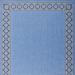 Santandria Border Indoor/Outdoor Rug - Camel, 9' x 12' - Frontgate