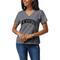 Women's League Collegiate Wear Heather Gray UCF Knights Intramural Boyfriend V-Neck T-Shirt