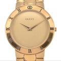 Gucci Accessories | Gucci 14k Gold Plated Watch Swiss Made Quartz | Color: Cream/Gold/Red/Tan | Size: Os