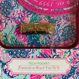Lilly Pulitzer Cell Phones & Accessories | Lilly Pulitzer Tech Pocket For Cell Phone-Nwt | Color: Green/Pink | Size: Os