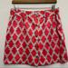 Kate Spade Skirts | Kate Spade Broome Street Pink Silk Print Mini Skirt Size 4 | Color: Blue/Pink | Size: 4