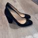 J. Crew Shoes | J Crew Black Made In Italy Block Heels | Color: Black | Size: 8