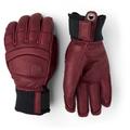 Hestra - Fall Line 5 Finger - Handschuhe Gr 10;11;6;7;8 rot;schwarz