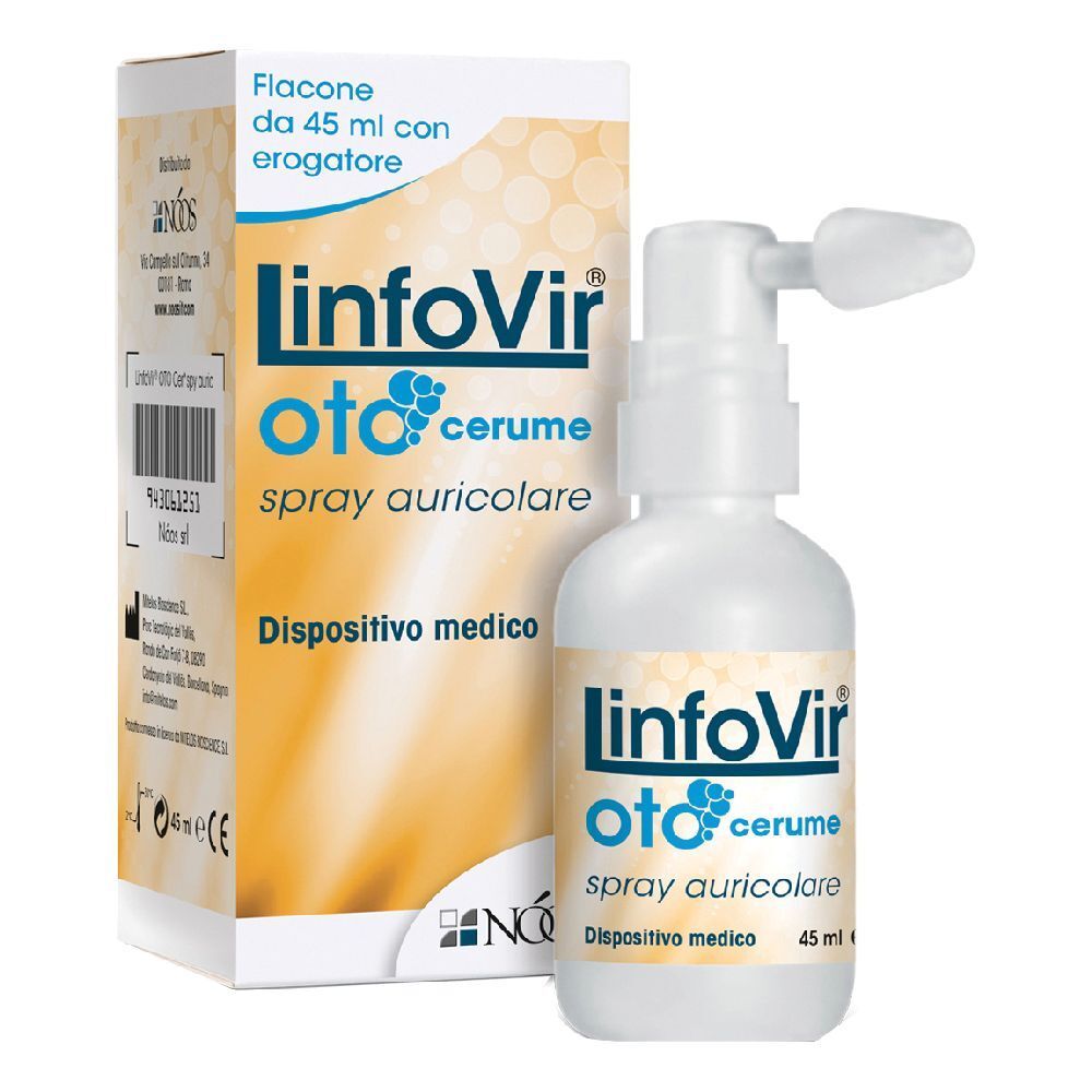 Linfovir® OTO Cerume Spray Auricolare 45 ml