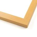 16x16 - 16 x 16 Natural Oak Flat Solid Wood Frame with UV Framer s Acrylic & Foam Board Backing -