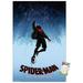 Trends International Marvel Spider-Man - Into The SpiderVerse - Falling Wall Poster 14.725 x 22.375 Premium Poster & Mount Bundle