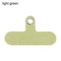 Multicolor DIY Replacement Universal Cord Rope Patch Card Gasket Mobile Phone Lanyard Clip Snap Cord LIGHT GREEN