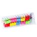 24Pcs Colorful Whistle Sports Race Cheering Whistle Multi-function Whistle Referee Whistle