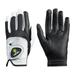 HIRZL Ladies Golf Gloves - Trust Control 2.0 Leather Ultimate Grip White/Black