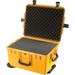 Storm iM2750 Case with Wheels Watertight Padlockable Case with Multilayer Cubed Foam Interior Yellow