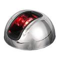 Attwood Marine LightArmor LED Stainless 2 nm Vertical Surface Mount Port Side Light with Red Lens