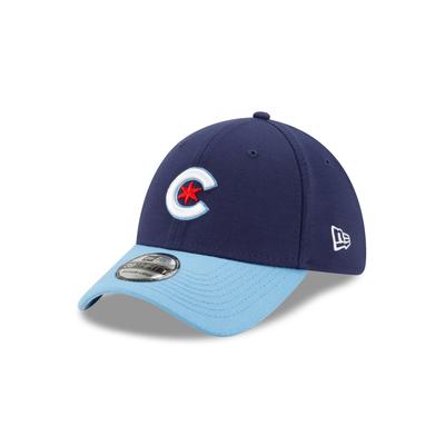 Chicago Cubs New Era City Connect 39THIRTY Stretch-Fit-Kappe